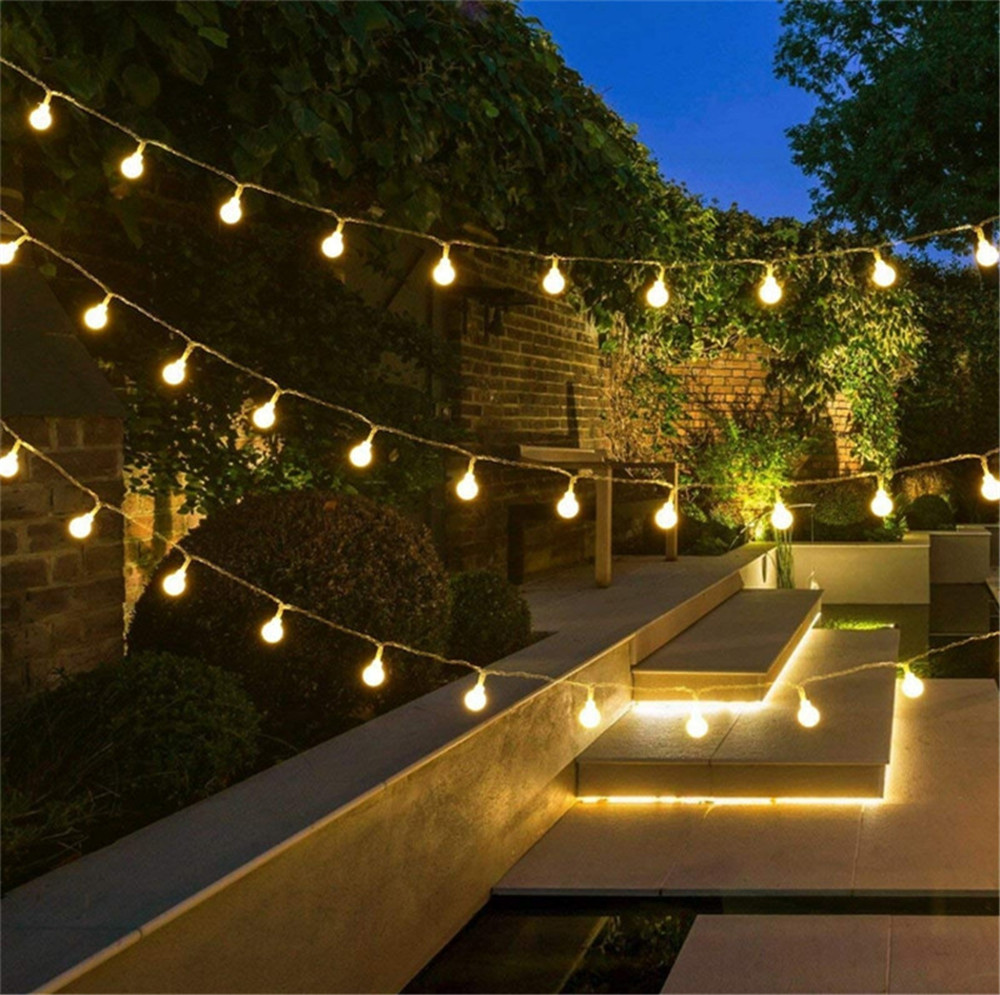 3-10M Solar/USB/Battery String - Outdoor Lighting Effects ulasan dan harga