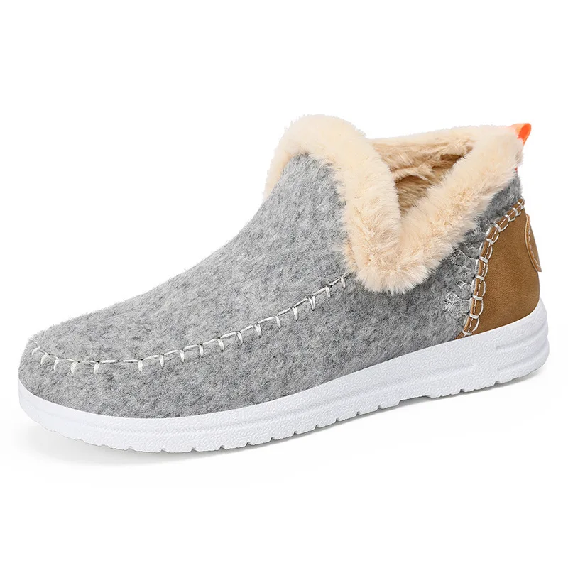 Men's Winter Fur Shoes Outdoor - Outdoor Lighting For Your Home ulasan dan harga
