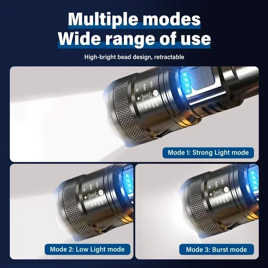 Super Bright LED Flashlight US - Outdoor Lighting Black ulasan dan harga