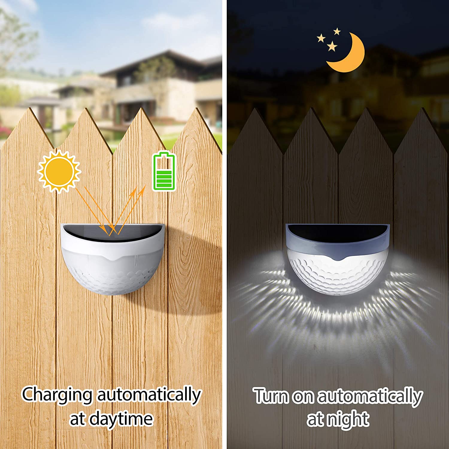 LED Solar Light Outdoor Wall L - Outdoor Lighting Effects ulasan dan harga
