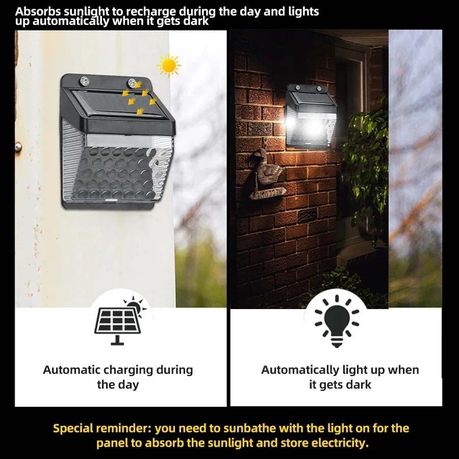 LED Solar Light PIR Motion Sen - Outdoor Lighting Effects ulasan dan harga