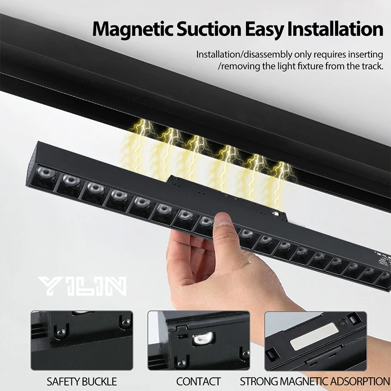 LED Magnetic Track Light Embed - Outdoor Lighting Track ulasan dan harga