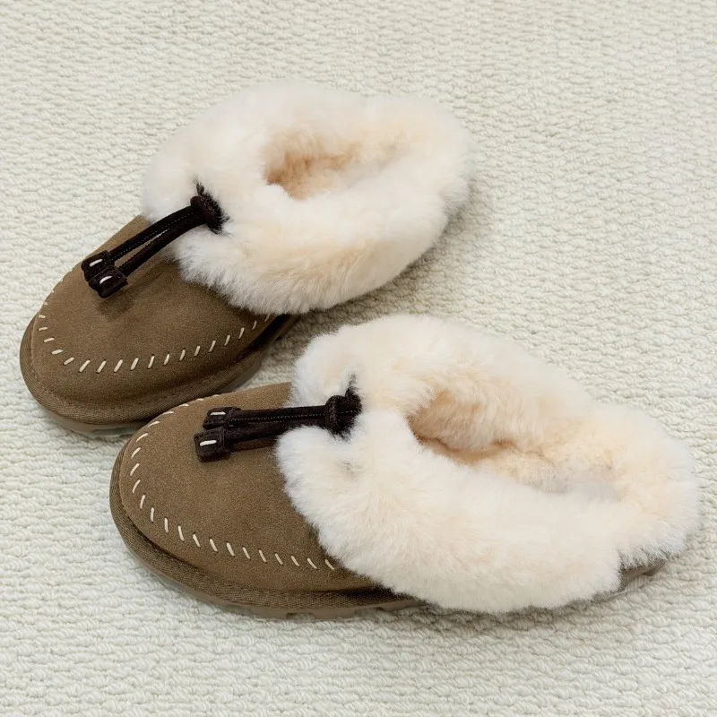 Fashion Women Furry Mule Slipp - Outdoor Lighting For Your Home ulasan dan harga