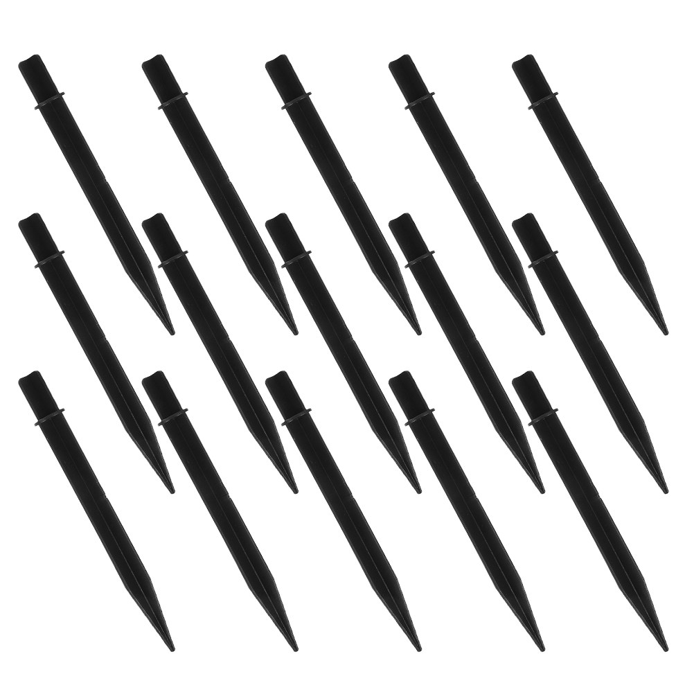 15Pcs Black Ground Stakes for  - Outdoor Lighting Black ulasan dan harga