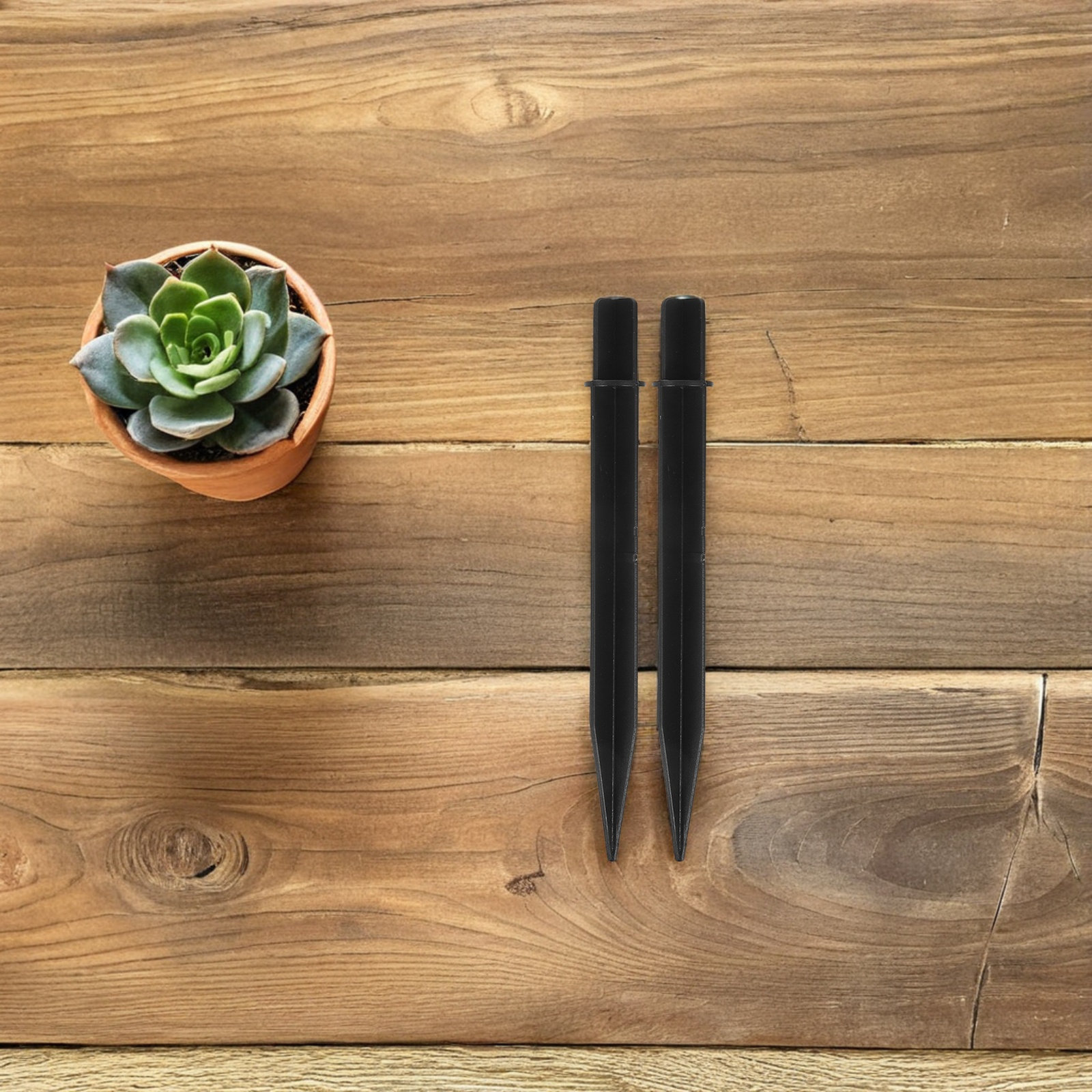15Pcs Black Ground Stakes for  - Outdoor Lighting Black ulasan dan harga