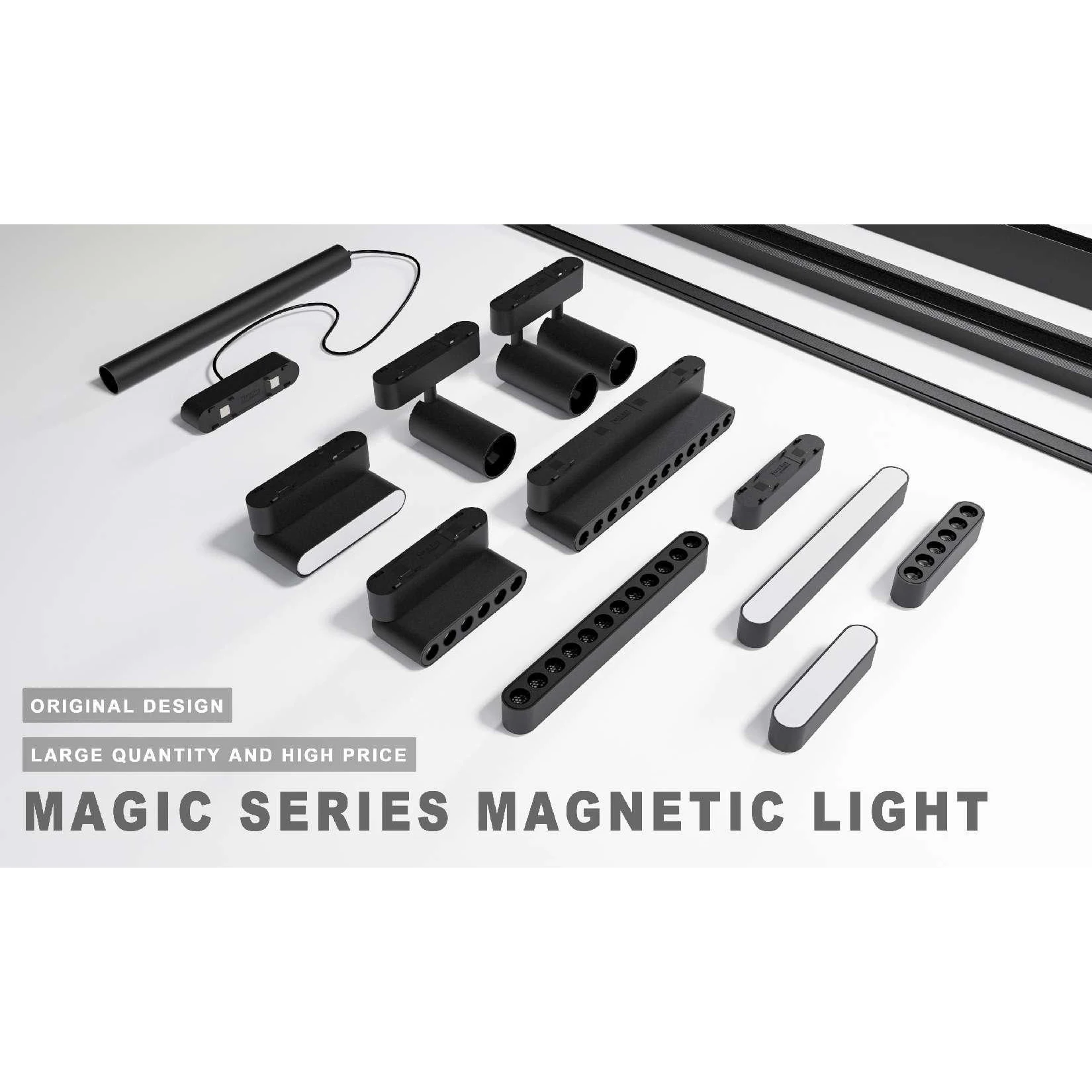 UT-Pro Series Magnetic Track L - Outdoor Lighting Track ulasan dan harga