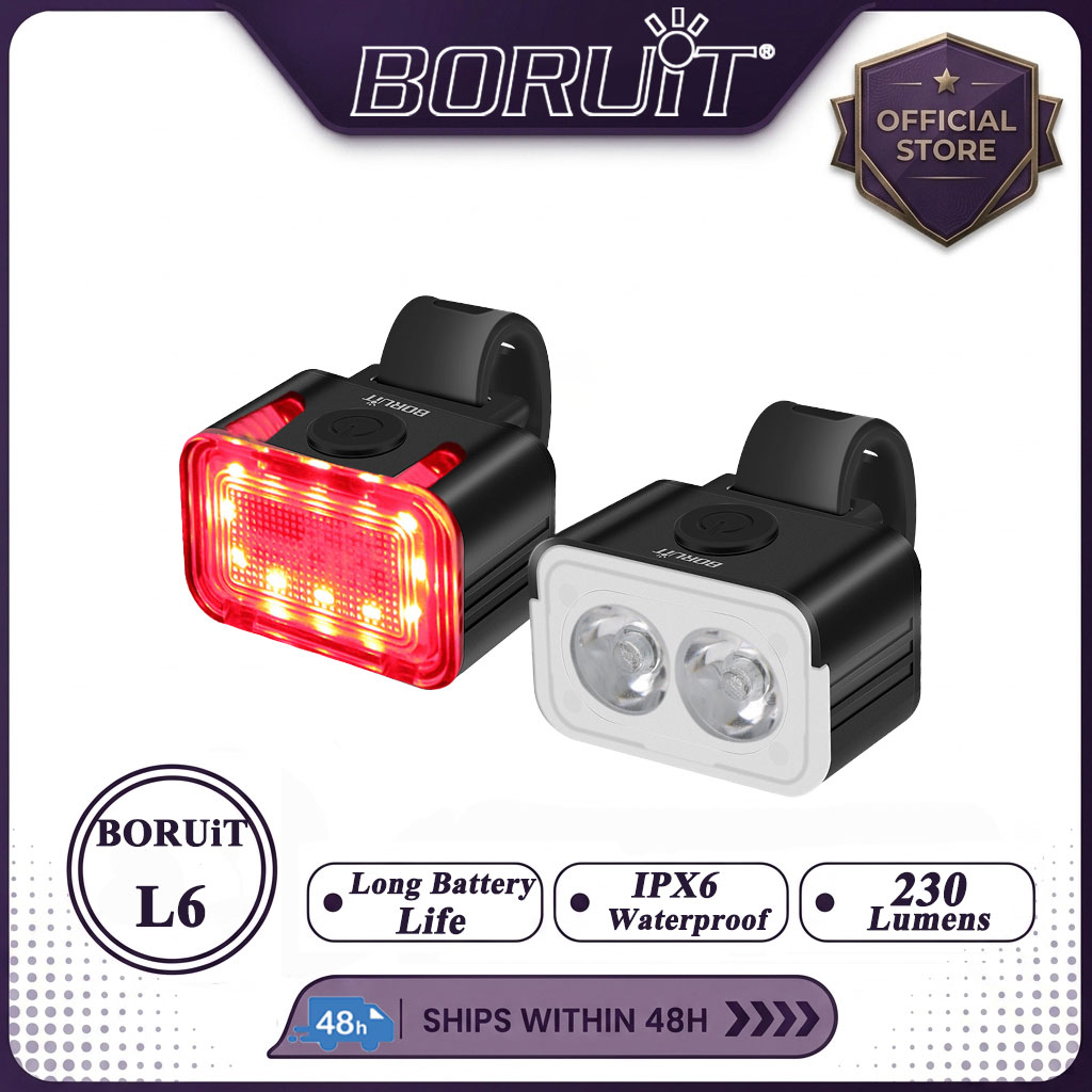 BORUiT BK12 700LM LED Power Ba - Outdoor Lighting Black ulasan dan harga