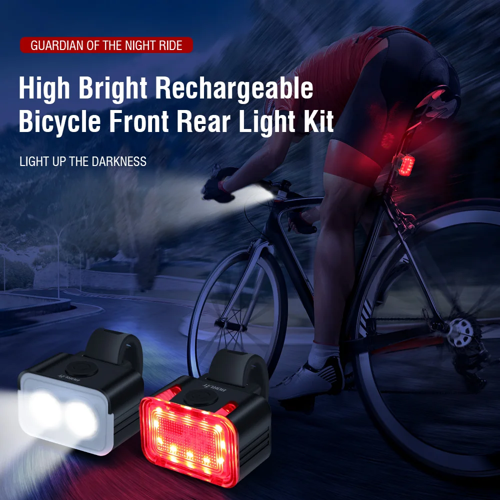 BORUiT BK12 700LM LED Power Ba - Outdoor Lighting Black ulasan dan harga