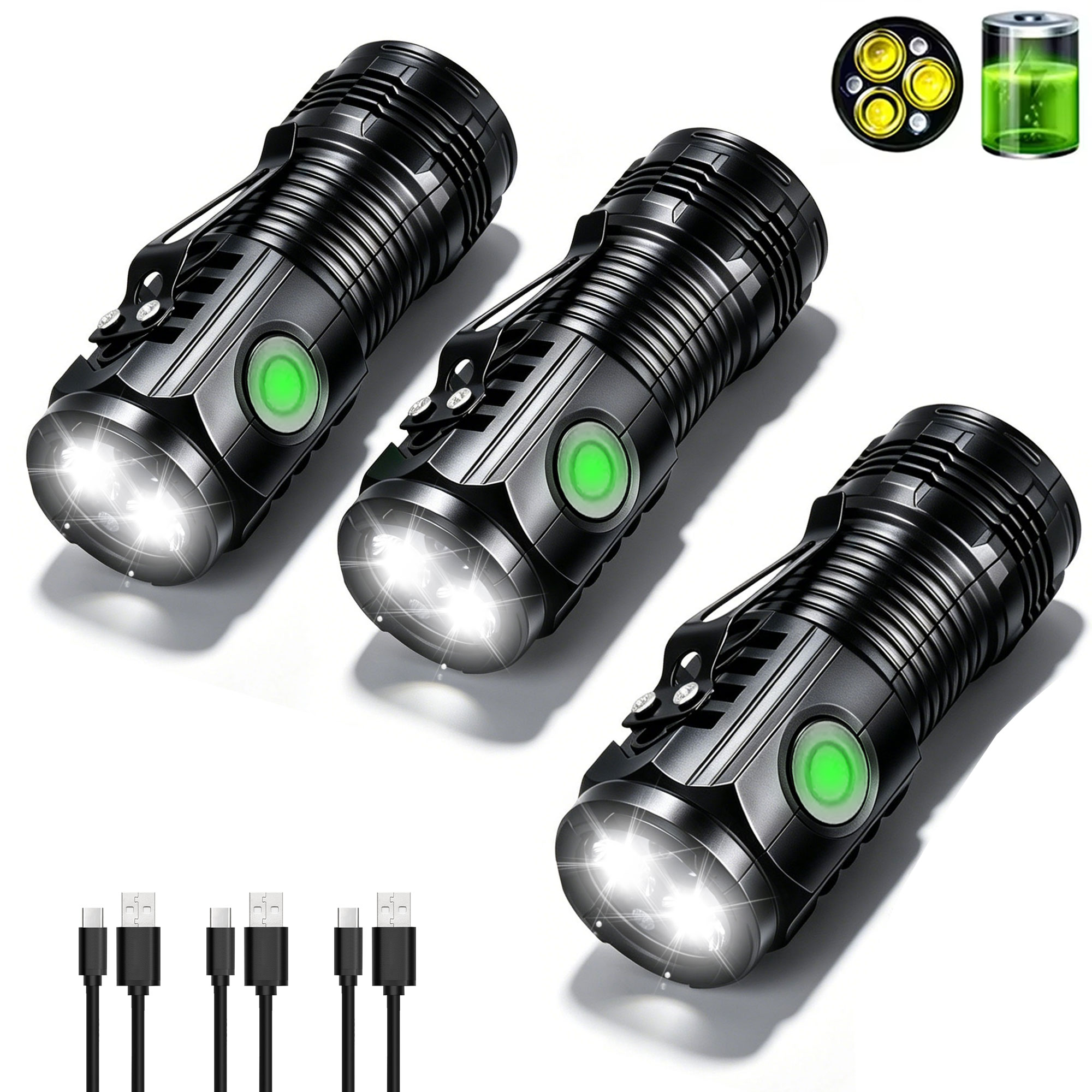 Portable Rechargeable Outdoor  - Outdoor Lighting Black ulasan dan harga