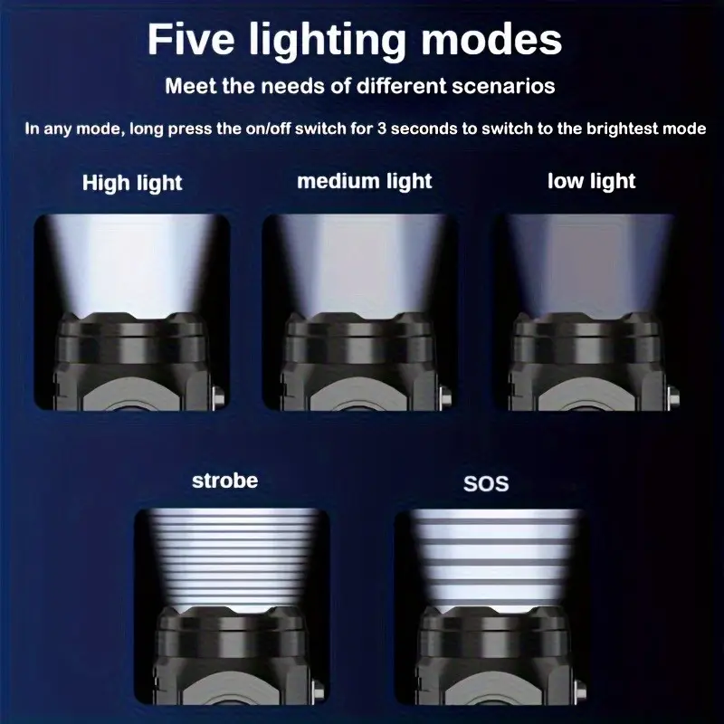 Portable Rechargeable Outdoor  - Outdoor Lighting Black ulasan dan harga