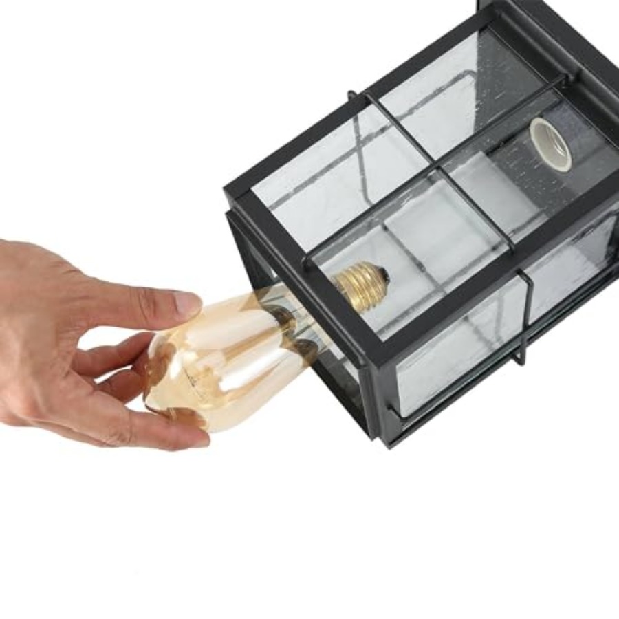 Outdoor Pendant Light Fixture, - Outdoor Lighting Black ulasan dan harga