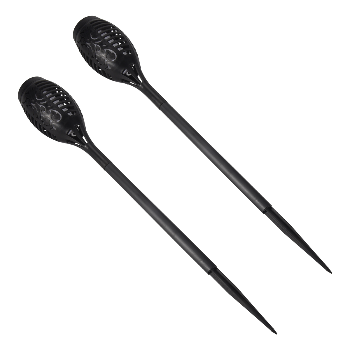 Y17A 2 Pcs LED Solar Flame Lig - Outdoor Lighting And Landscape ulasan dan harga