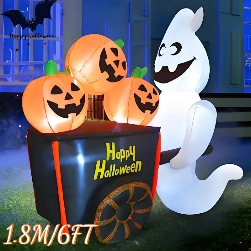 6FT Halloween Outdoor Holiday  - Outdoor Lighting Effects ulasan dan harga