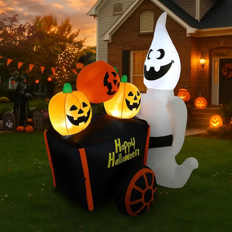 6FT Halloween Outdoor Holiday  - Outdoor Lighting Effects ulasan dan harga