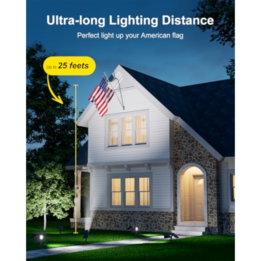 Solar Spotlights Outdoor Water - Outdoor Lighting And Landscape ulasan dan harga