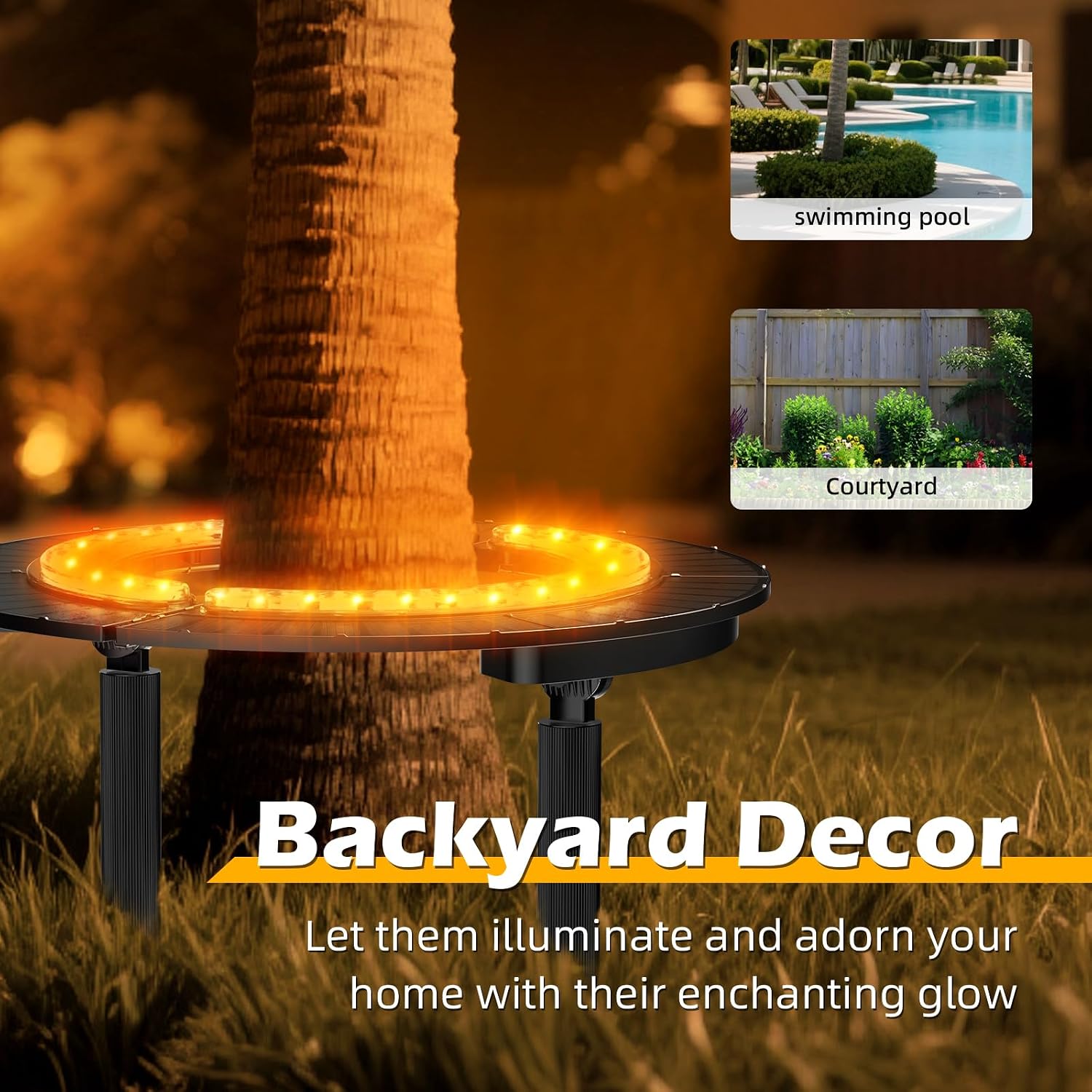 Solar Palm Tree Light Wireless - Outdoor Lighting Wireless ulasan dan harga