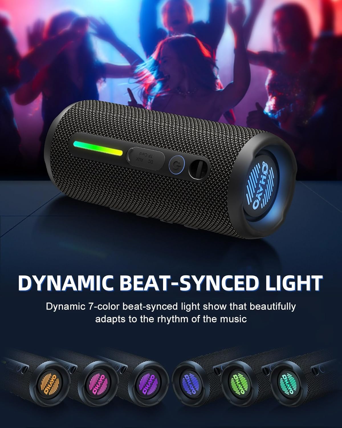 Ohayo S7 Portable Waterpro Blu - Outdoor Lighting Wireless ulasan dan harga