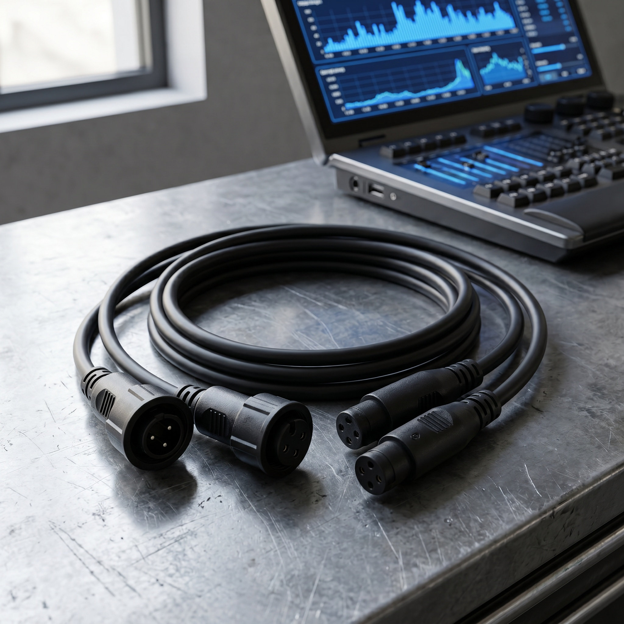 2Pcs Dmx Cable Waterproof Stag - Outdoor Lighting Waterproof ulasan dan harga