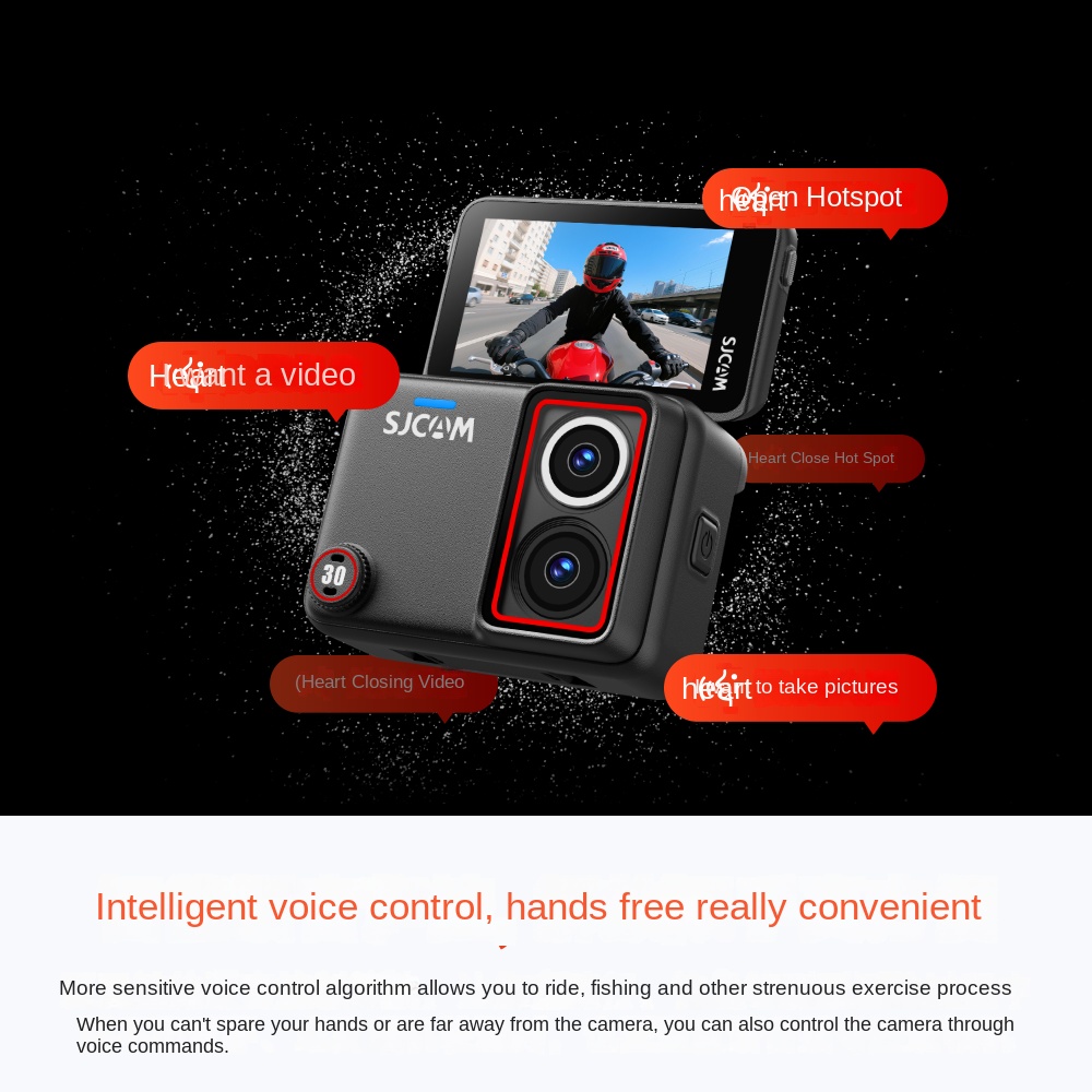SJCAM SJ30 8K Action Camera 20 - Outdoor Lighting Wireless ulasan dan harga