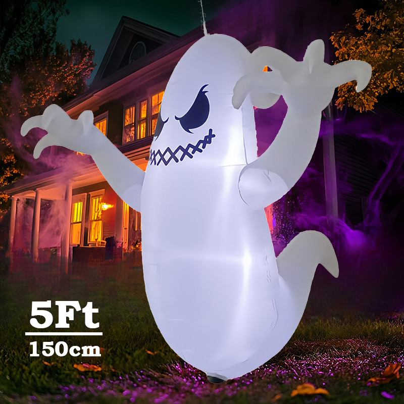 5Ft Halloween Inflatable Model - Outdoor Lighting Effects ulasan dan harga