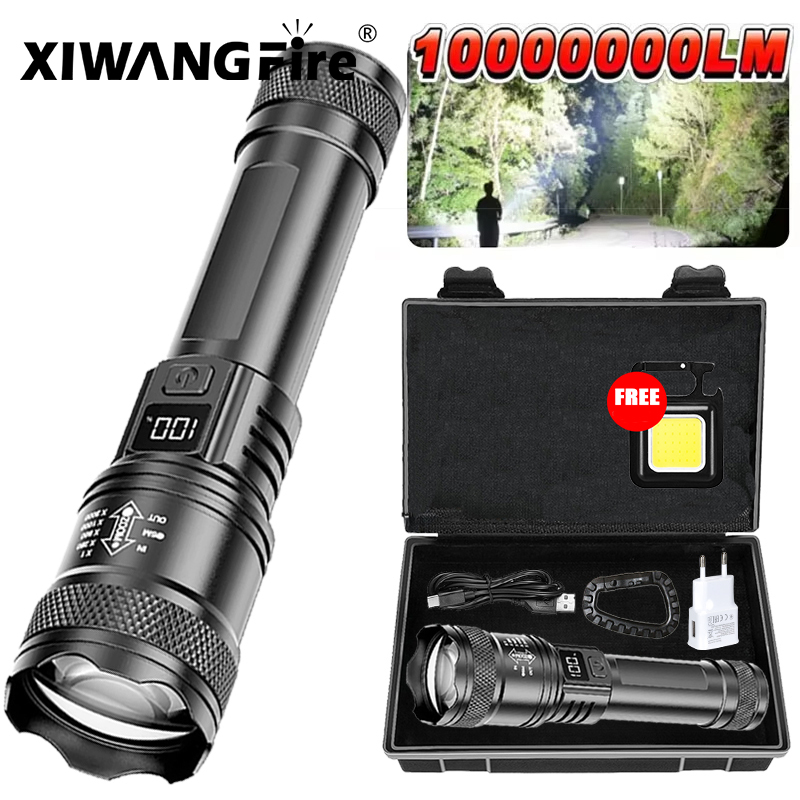 Ultra Bright LED Flashlight 20 - Outdoor Lighting Black ulasan dan harga