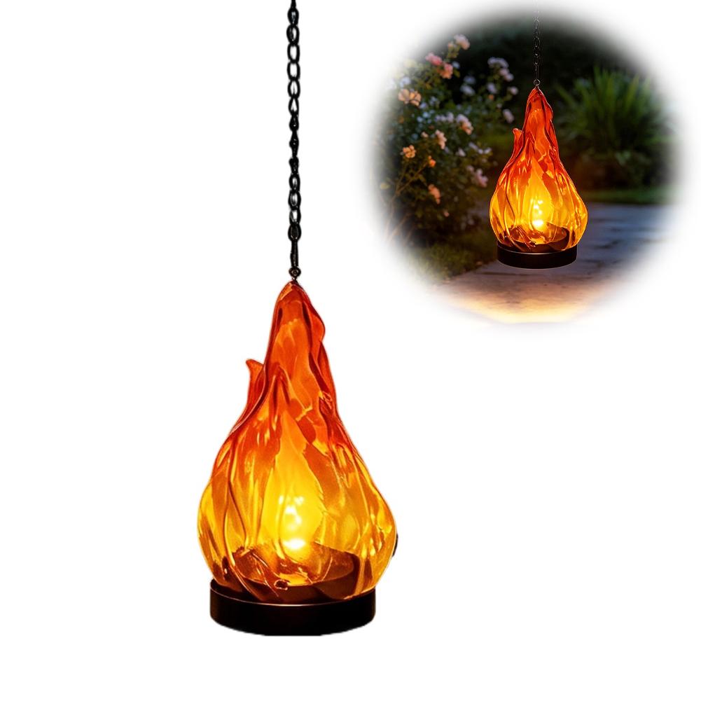 Solar Flame Hanging Lantern Li - Outdoor Lighting Ip65 ulasan dan harga
