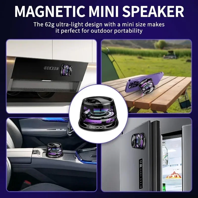 Portable Bluetooth Speaker Mag - Outdoor Lighting Wireless ulasan dan harga