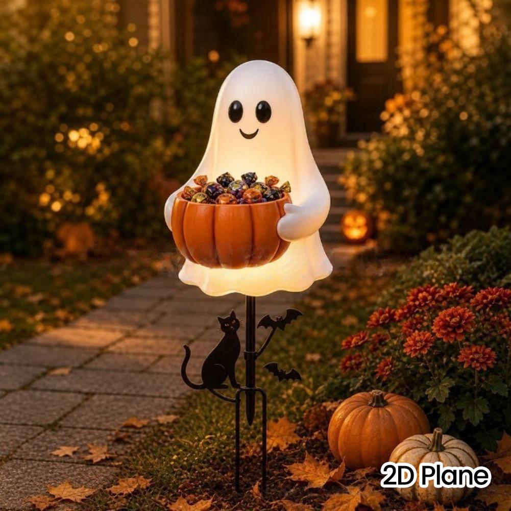 2D Halloween Ghost Pumpkin Can - Outdoor Lighting Pathway ulasan dan harga