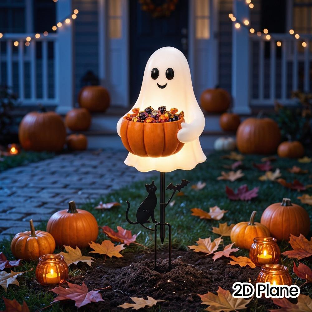 2D Halloween Ghost Pumpkin Can - Outdoor Lighting Pathway ulasan dan harga