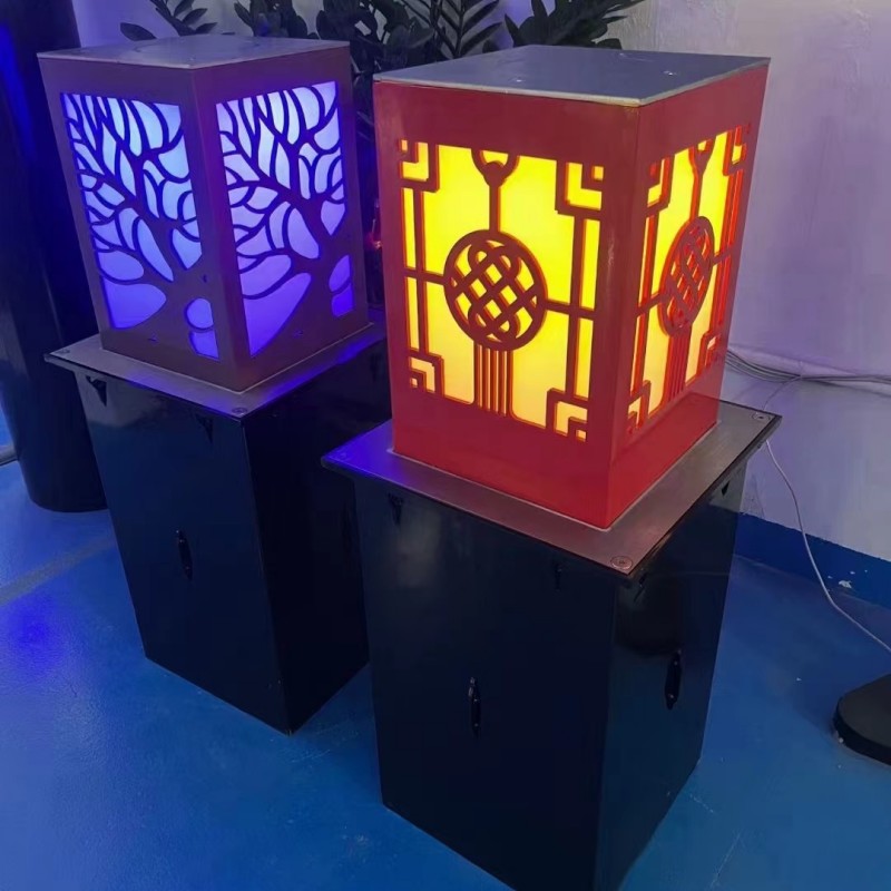 Modern Style Round LED Bollard - Outdoor Lighting And Landscape ulasan dan harga