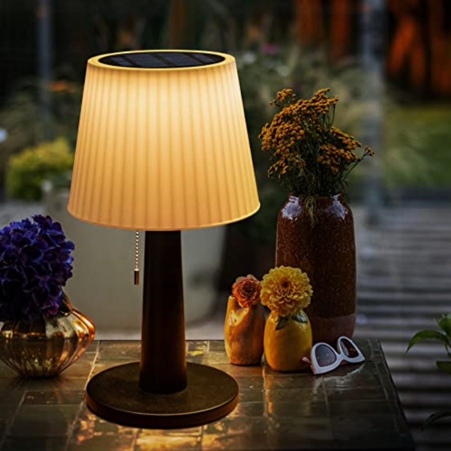 Solar Table Lamps Outdoor Indo - Outdoor Lighting Waterproof ulasan dan harga