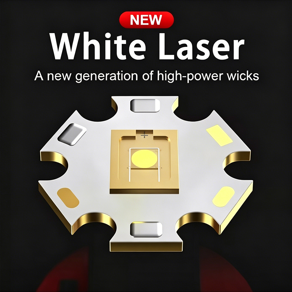 White Laser High Power Flashli - Outdoor Lighting Black ulasan dan harga