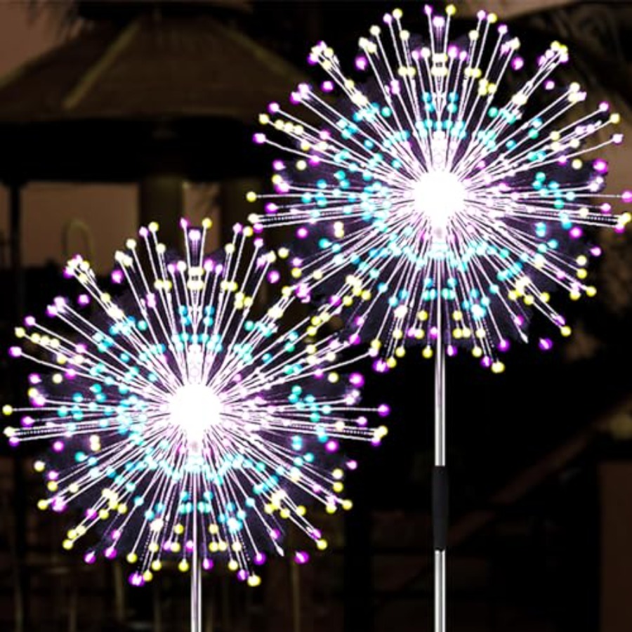 Solar Firework Lights, Lightin - Outdoor Lighting Pathway ulasan dan harga