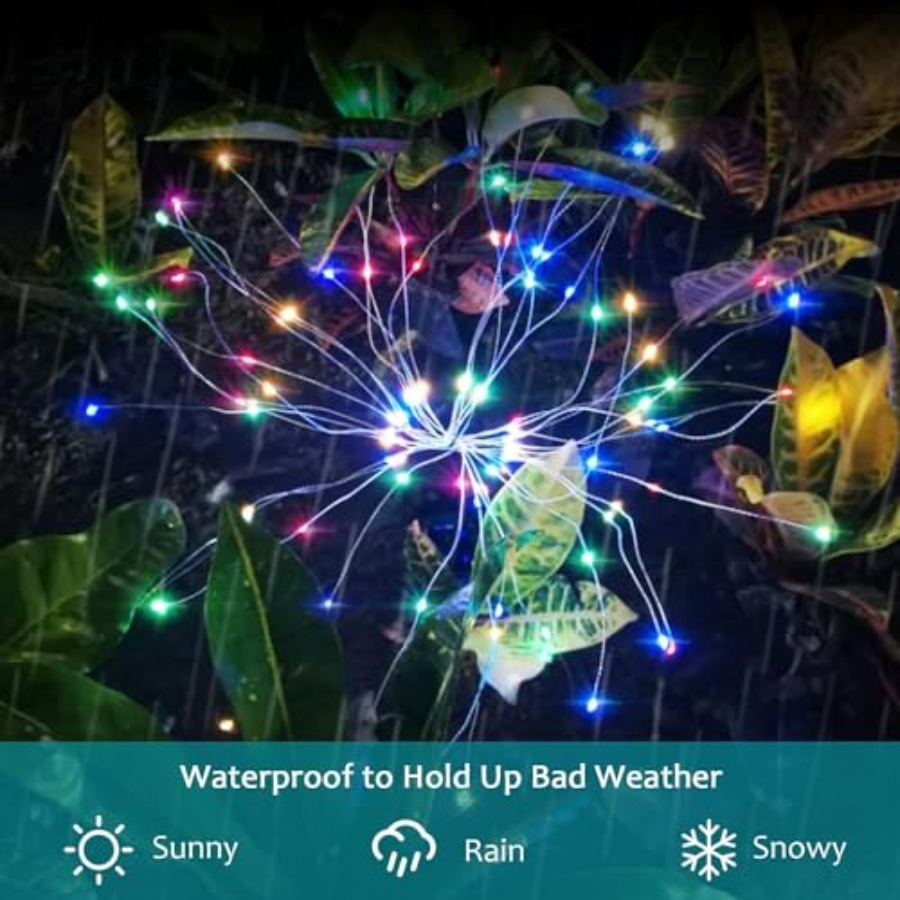 Solar Firework Lights, Lightin - Outdoor Lighting Pathway ulasan dan harga